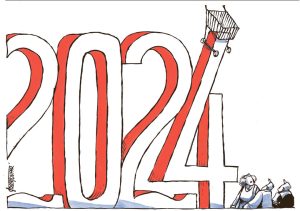 Σκίτσο της Εφ.Συν. [Μ.Κουντούρης 03.01.2024]
